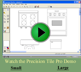 Click to watch Precision Tile PRO demo video